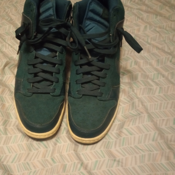 Nike Dunk Sky Hi Dark Sea Green Hidden Hedge Sneaker size 9.5 - Picture 9 of 11